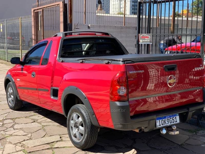 CHEVROLET - MONTANA - 2009/2010 - Vermelha - R$ 37.990,00