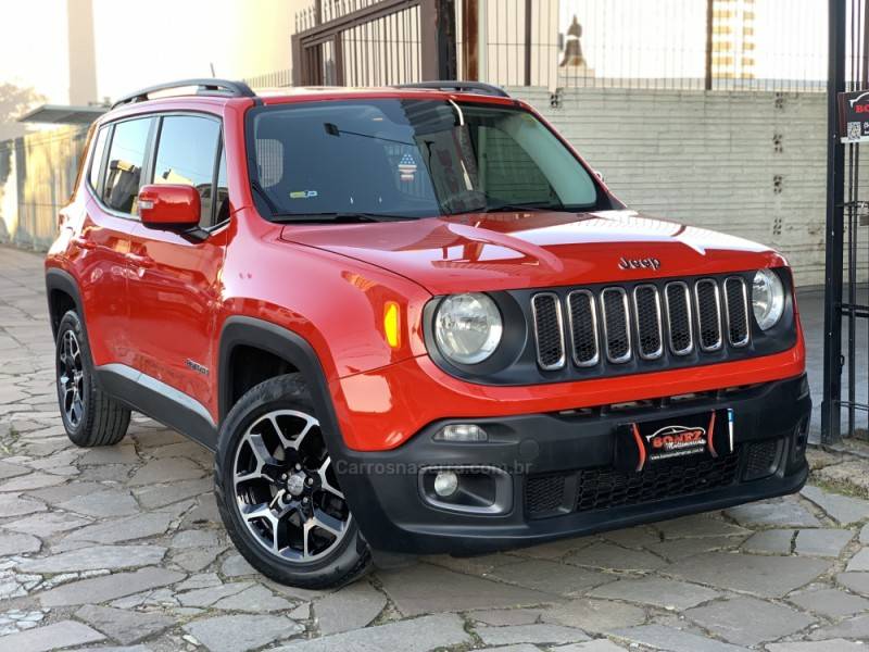 JEEP - RENEGADE - 2015/2016 - Vermelha - R$ 71.990,00