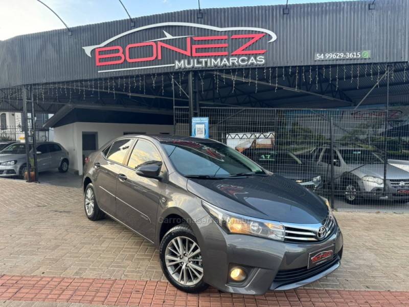 TOYOTA - COROLLA - 2015/2015 - Cinza - R$ 87.990,00