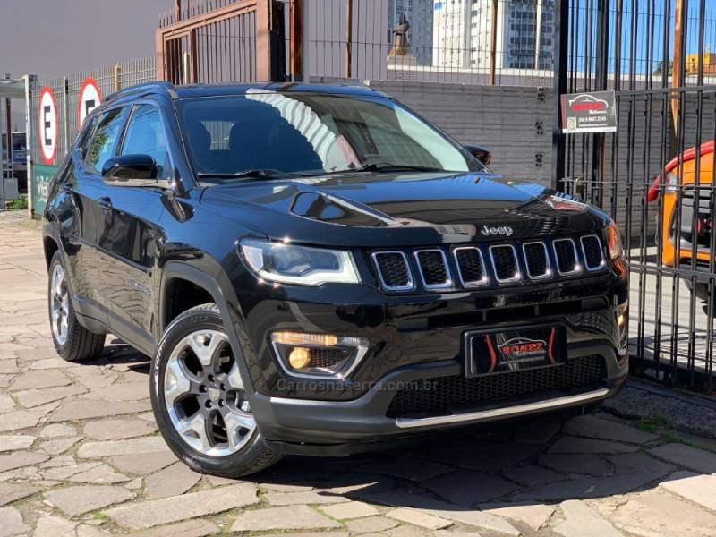 JEEP - COMPASS - 2016/2017 - Preta - R$ 94.990,00