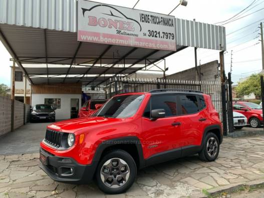 JEEP - RENEGADE - 2015/2016 - Vermelha - R$ 71.990,00