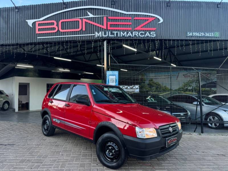 FIAT - UNO - 2009/2009 - Vermelha - R$ 26.990,00